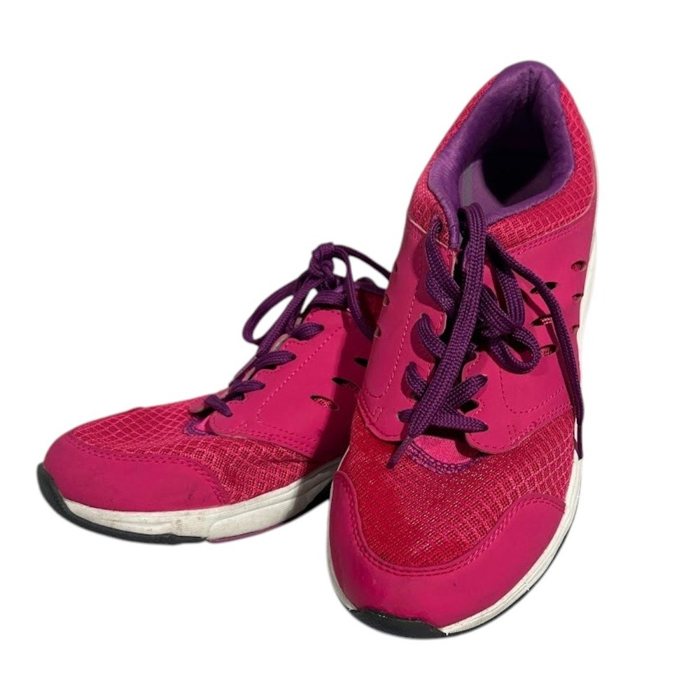 Vionic Venture Sneakers Womens 8.5 Pink Walking Shoes Active Athletic